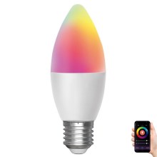 Ampoule LED RGBW C37 E27/4,9W/230V 2700-6500K - Aigostar