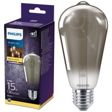Ampoule LED SMOKY VINTAGE Philips ST64 E27/2,3W/230V 2700K