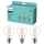 LOT 3x LED Ampoule VINTAGE Philips E27/4,3W/230V 2700K