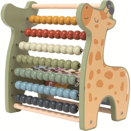 2Kids Toys - En bois multifonction abaque Girafe
