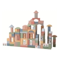 2Kids Toys - Blocs en bois Safari avec animaux 120 pcs