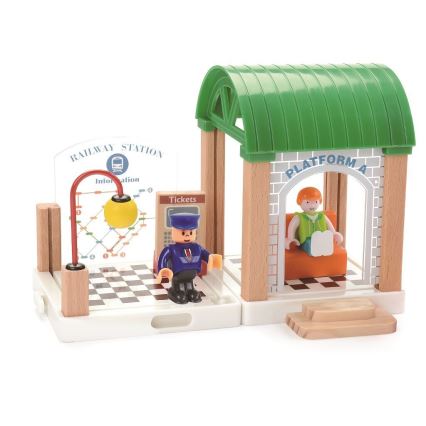 2Kids Toys - Circuit ferroviaire Ville et Village, 200 pièces