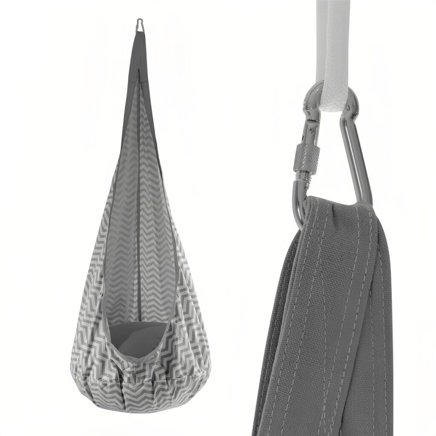 2Kids Toys - Cocon suspendu gris