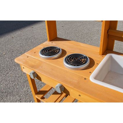 2Kids Toys - Cuisine de jardin en bois avec évier