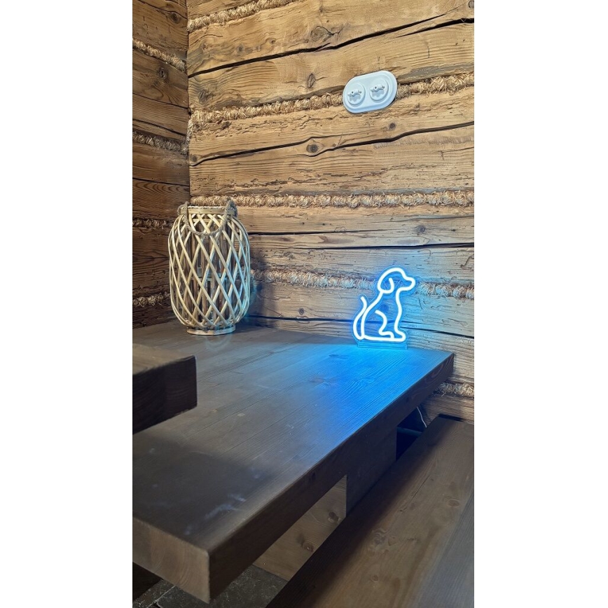 2Kids Toys - Décoration de table néon LED/5W/USB chien