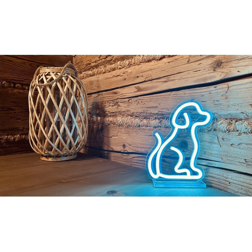 2Kids Toys - Décoration de table néon LED/5W/USB chien