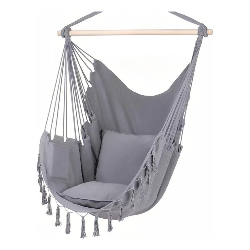 2Kids Toys - Fauteuil suspendu balançoire gris