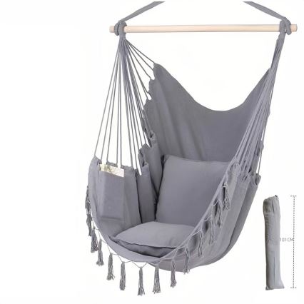 2Kids Toys - Fauteuil suspendu balançoire gris