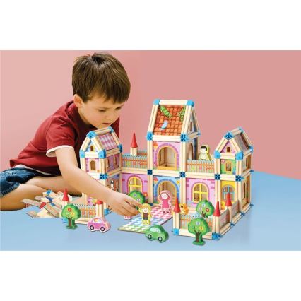 2Kids Toys - Jeu de construction en bois : Château
