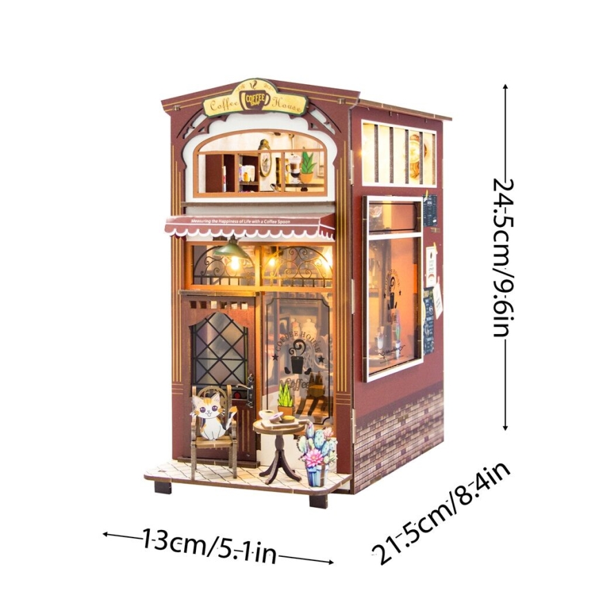 2Kids Toys - LED Serre-livre Café 2xAAA