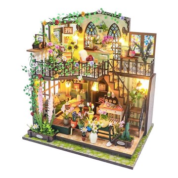 2Kids Toys - Maison miniature Darcy's fleur maison 2xAAA
