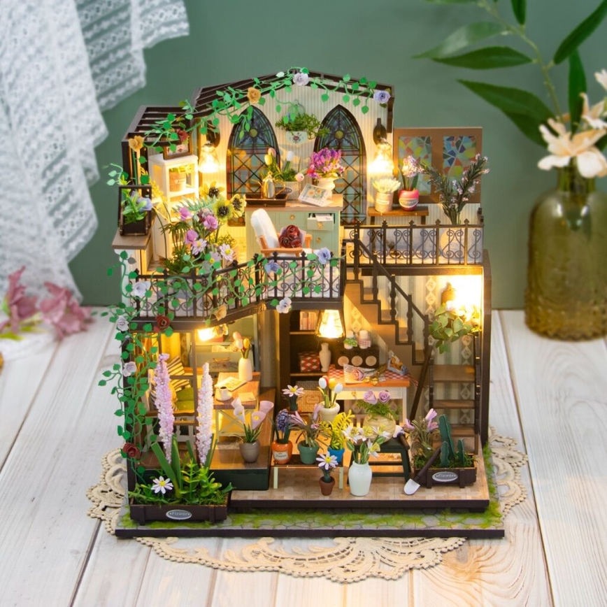 2Kids Toys - Maison miniature Darcy's fleur maison 2xAAA