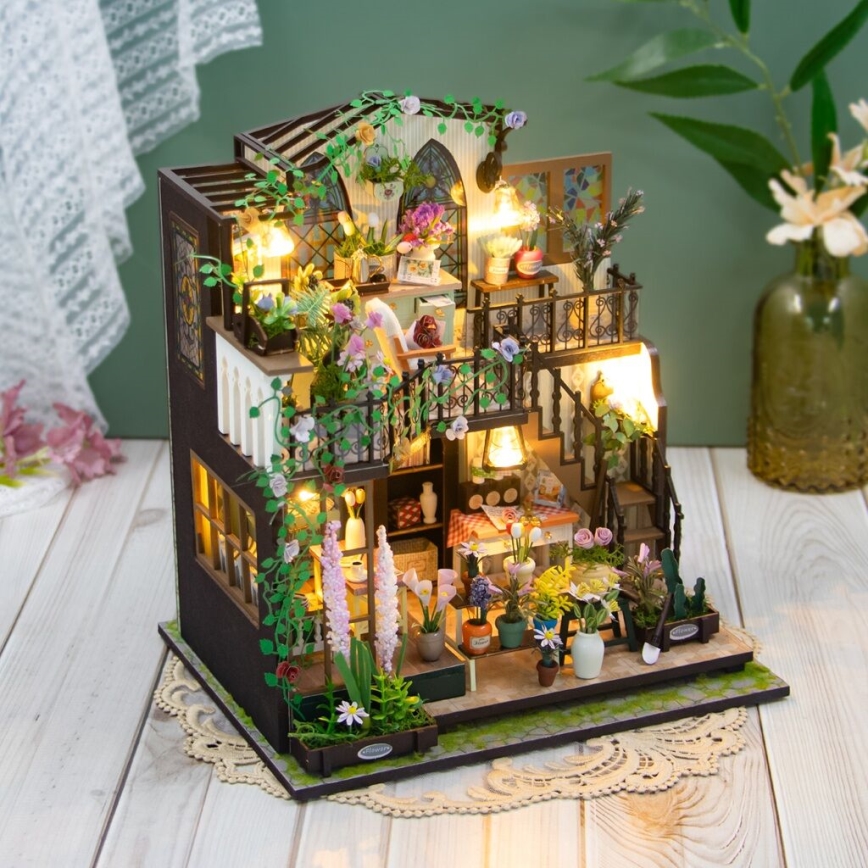 2Kids Toys - Maison miniature Darcy's fleur maison 2xAAA