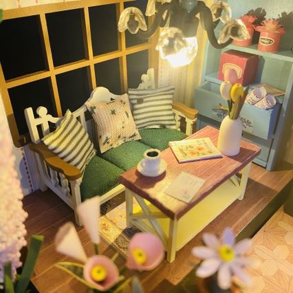 2Kids Toys - Maison miniature Darcy's fleur maison 2xAAA