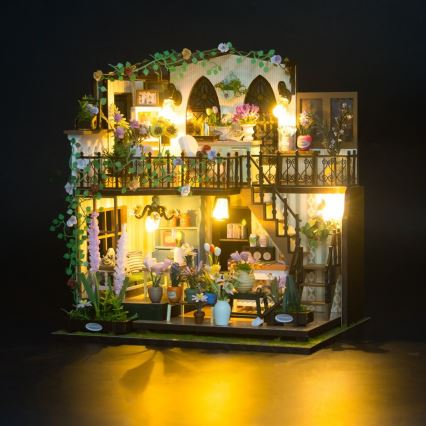 2Kids Toys - Maison miniature Darcy's fleur maison 2xAAA