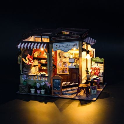2Kids Toys - Maison miniature Julia's bakery 2xAAA