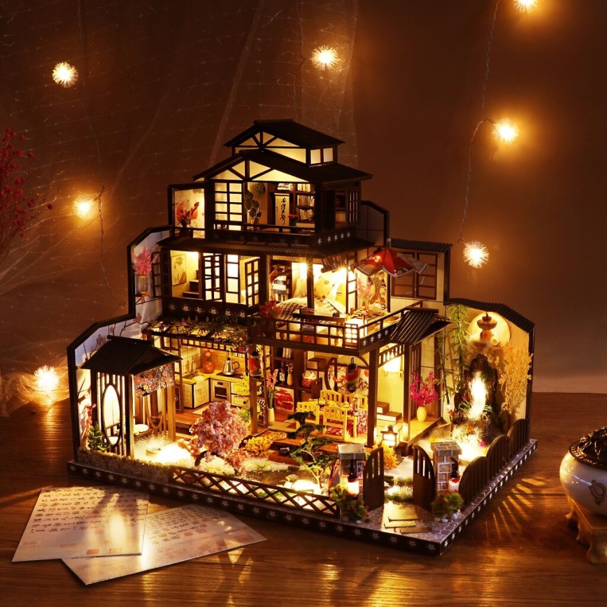 2Kids Toys - Maison miniature Somptueuse villa sakura 2xAAA