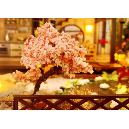 2Kids Toys - Miniature de maison Villa Sakura élégante 2xAAA