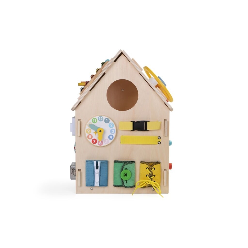 2Kids Toys - Panneau d'activités maison beige