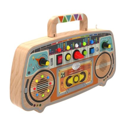 2Kids Toys - Panneau d'activités radio FM 3 piles AAA
