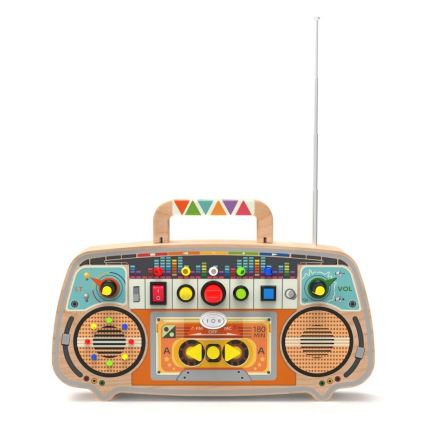 2Kids Toys - Panneau d'activités radio FM 3 piles AAA