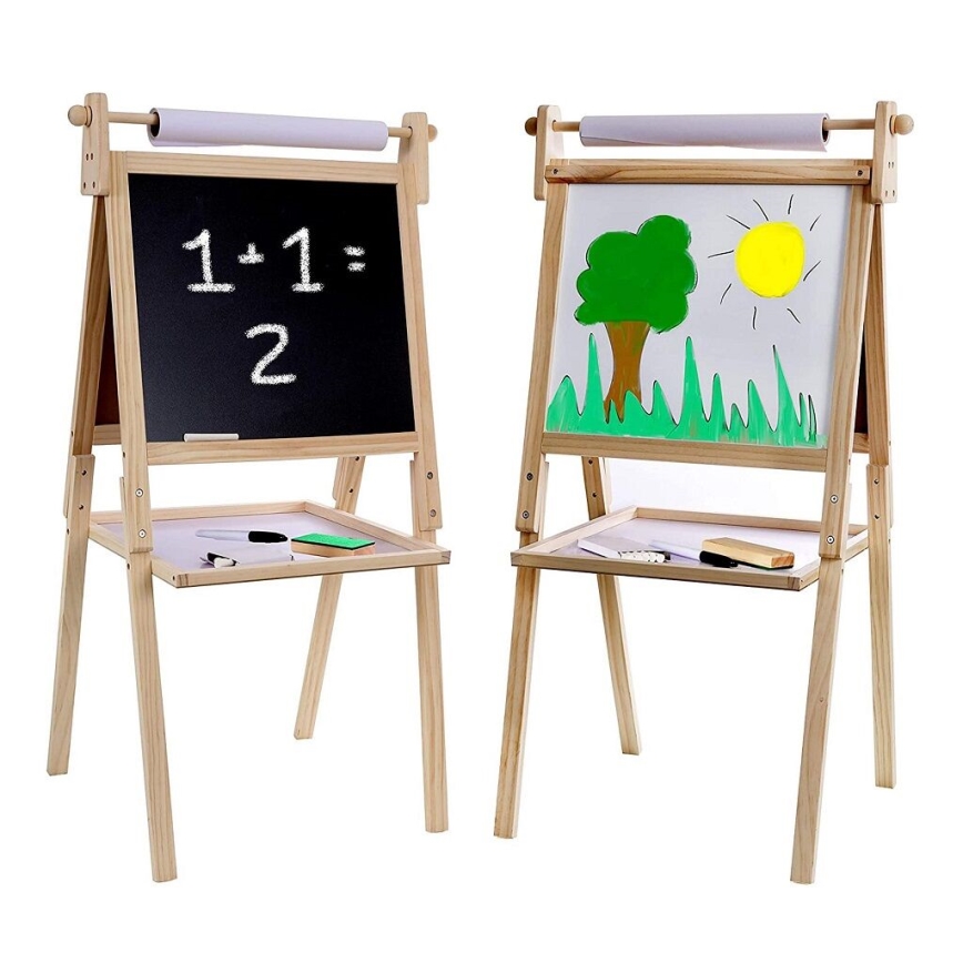 2Kids Toys - Panneau magnétique double face en bois