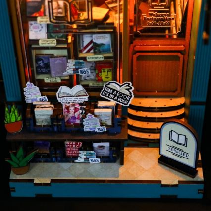 2Kids Toys - Puzzle 3D LED Serre-livres Librairie de l'âme 2xAAA