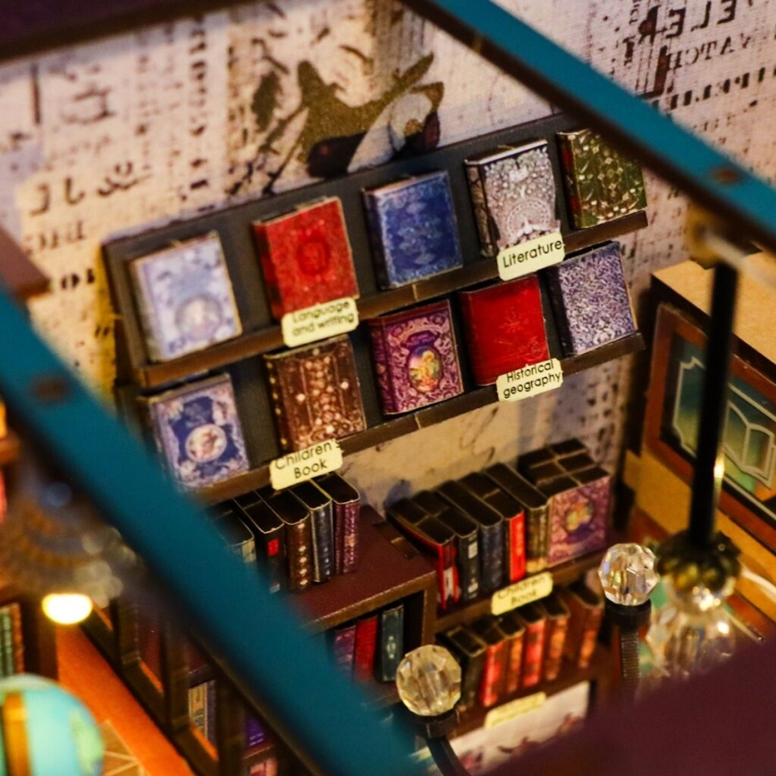 2Kids Toys - Puzzle 3D LED Serre-livres Librairie de l'âme 2xAAA