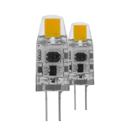 2x PACK Ampoule LED à intensité modulable G4/1,2W - Eglo 11551