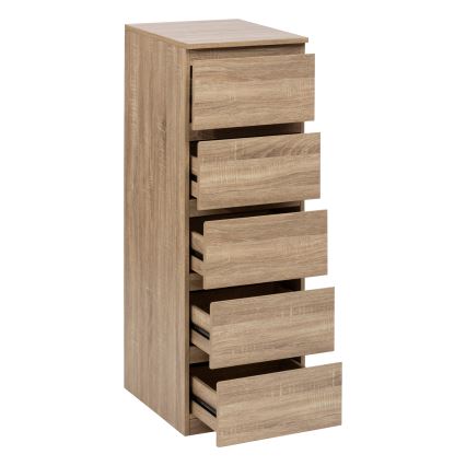 5five - Commode HEIM 40x118x48 cm marron