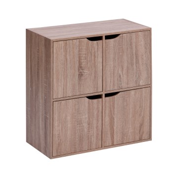 5five - Commode TIDY 68x68x32 cm brune