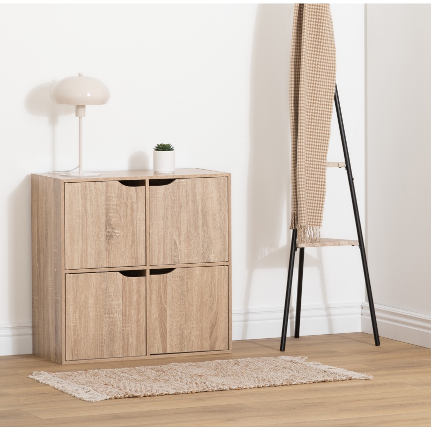 5five - Commode TIDY 68x68x32 cm brune