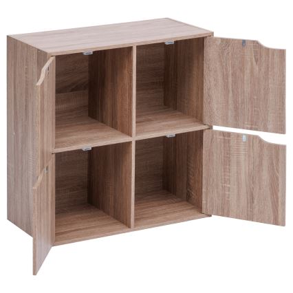 5five - Commode TIDY 68x68x32 cm brune