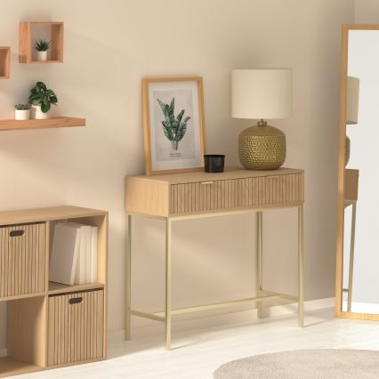 5five - Console OPUS 90x35 cm marron