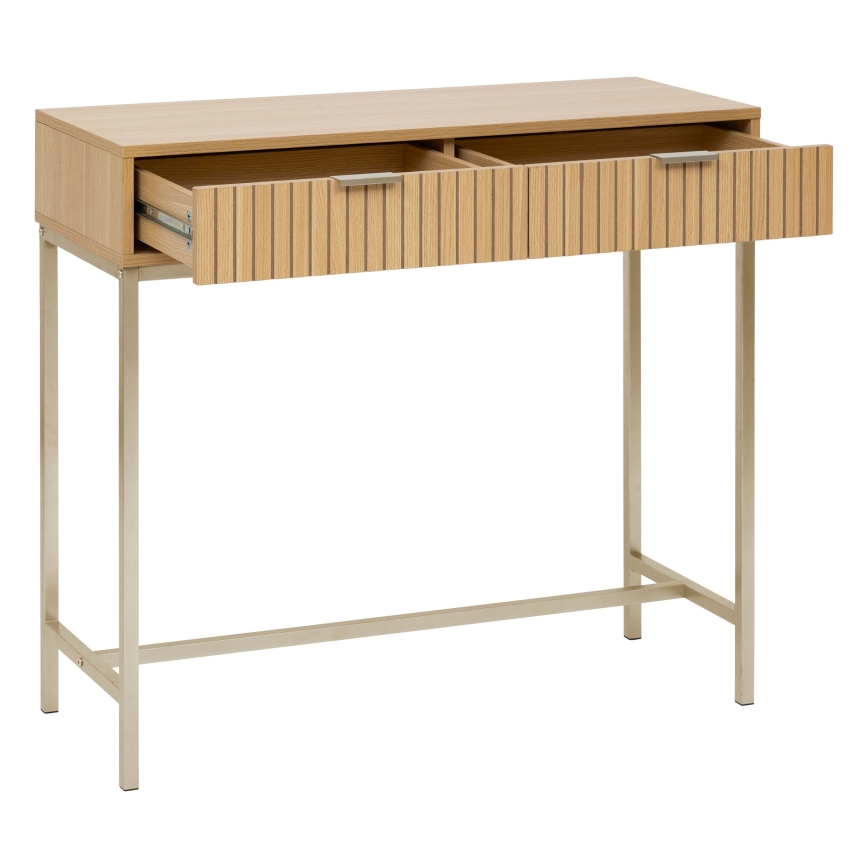 5five - Console OPUS 90x35 cm marron