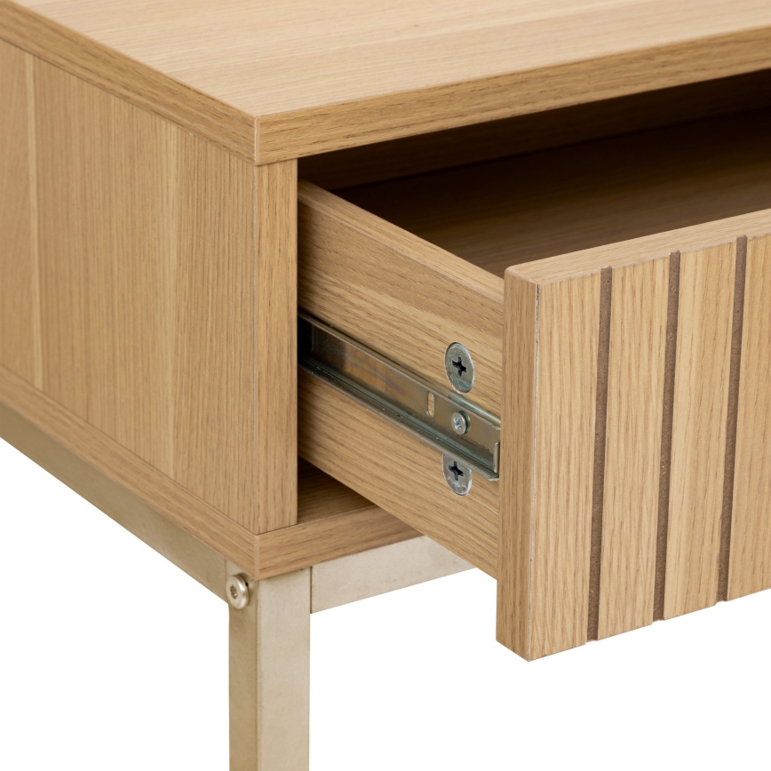 5five - Console OPUS 90x35 cm marron