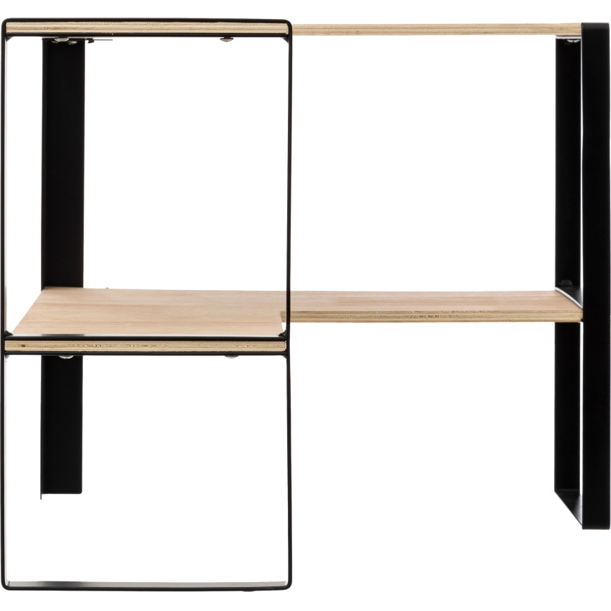 5five - Étagère d'angle PALO 40x40 cm beige/noir