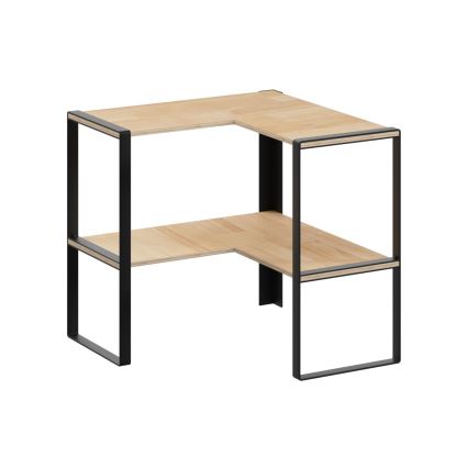 5five - Étagère d'angle PALO 40x40 cm beige/noir