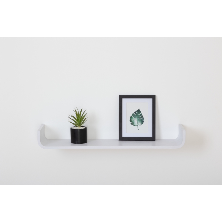 5five - Étagère murale KAPTO 80x20 cm blanche