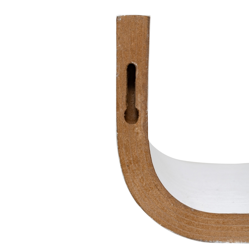 5five - Étagère murale KAPTO 80x20 cm blanche
