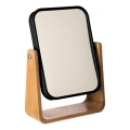 5five - Miroir de maquillage NATUREO 21,8x16 cm bambou/noir