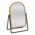5five - Miroir de maquillage SWING 20,5 x 17,5 cm en bambou