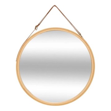5five - Miroir mural LOBEE Ø 38 cm bambou