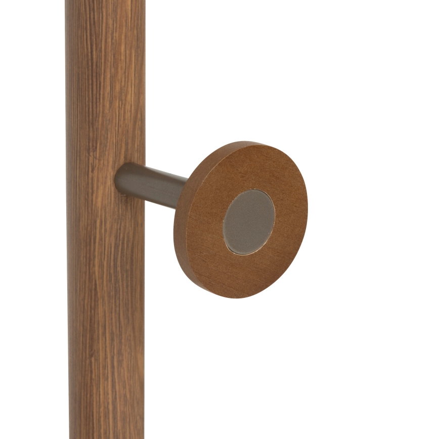 5five - Porte-manteau sur pied PERY 175x36,5 cm marron/blanc