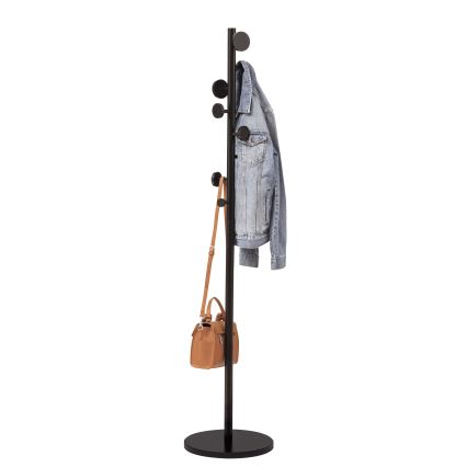 5five - Porte-manteau sur pied PERY 176 x 37 cm noir