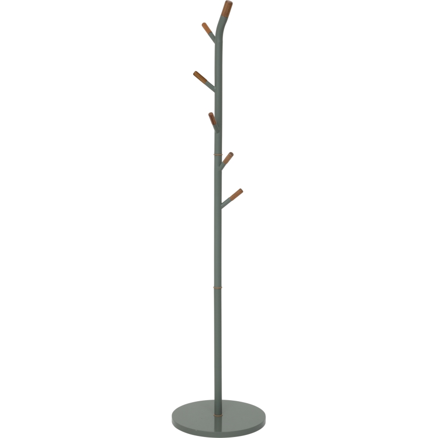 5five - Porte-manteau sur pied TALO 175,5x40 cm vert/marron