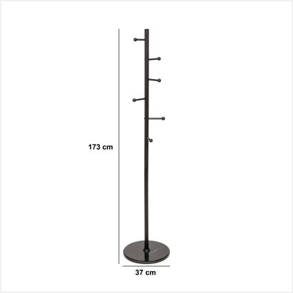 5five - Porte-manteau sur pied TIGE 173x37 cm noir