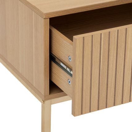 5five - Table basse ESEN 100 x 40 cm marron