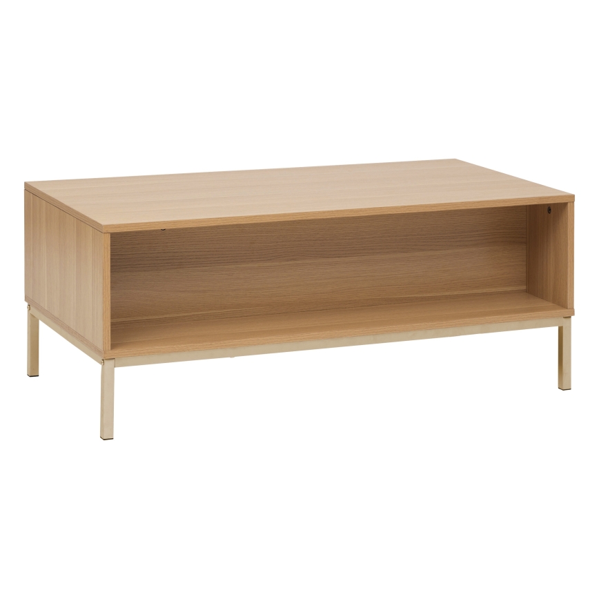 5five - Table basse ESEN 100 x 40 cm marron