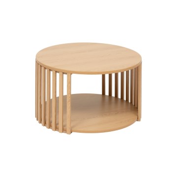 5five - Table basse VINKY Ø 60 cm marron